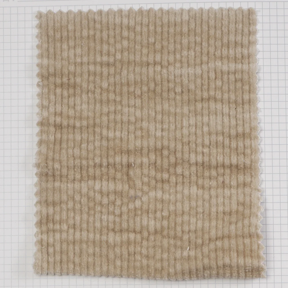 
Free samples woven stretch lycra cotton 8 wale corduroy fabric 