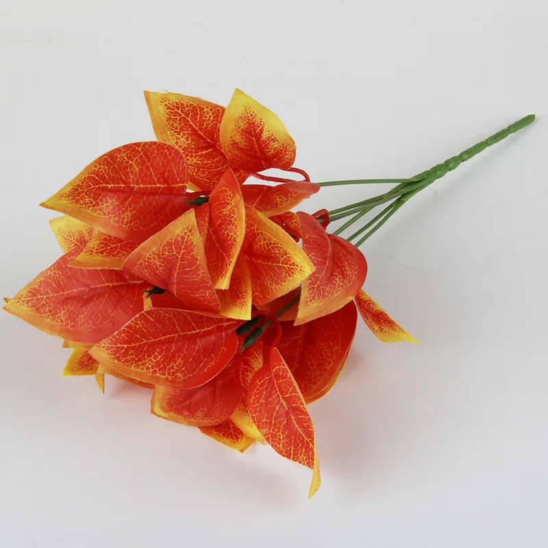 Artificial Plant Home Decoration Calathea leaves Artificial Plants and Flowers Bonsai Artificial Greenery