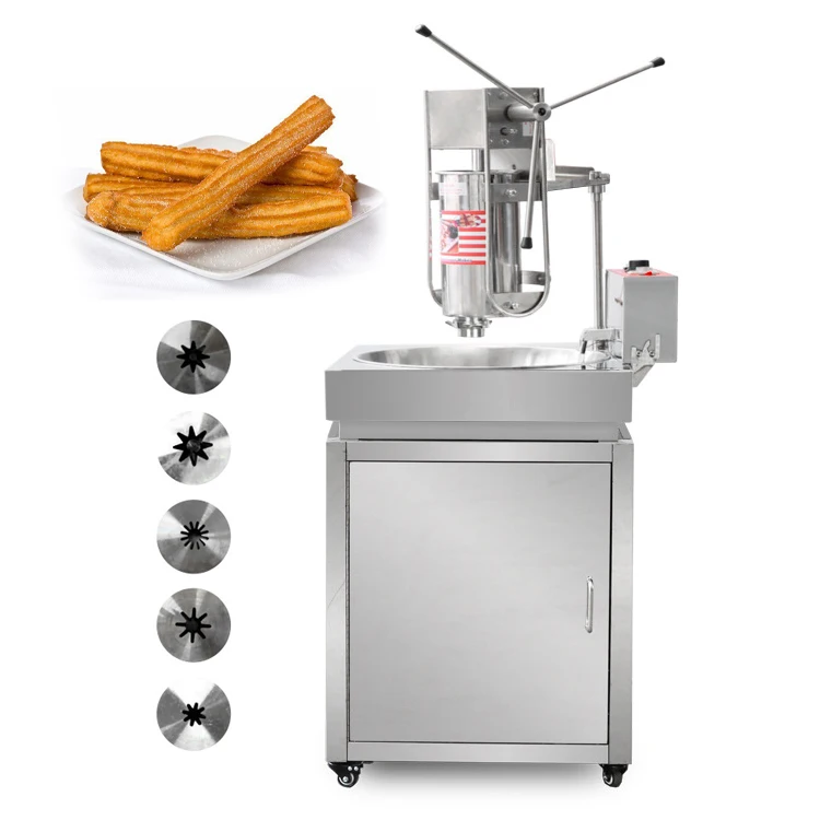 With 30L deep fryer machine to be churros small churros machine churros maker and fryer