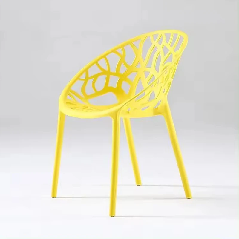 Fashion colorful outdoor stackable dinning room furniture plastic chairs