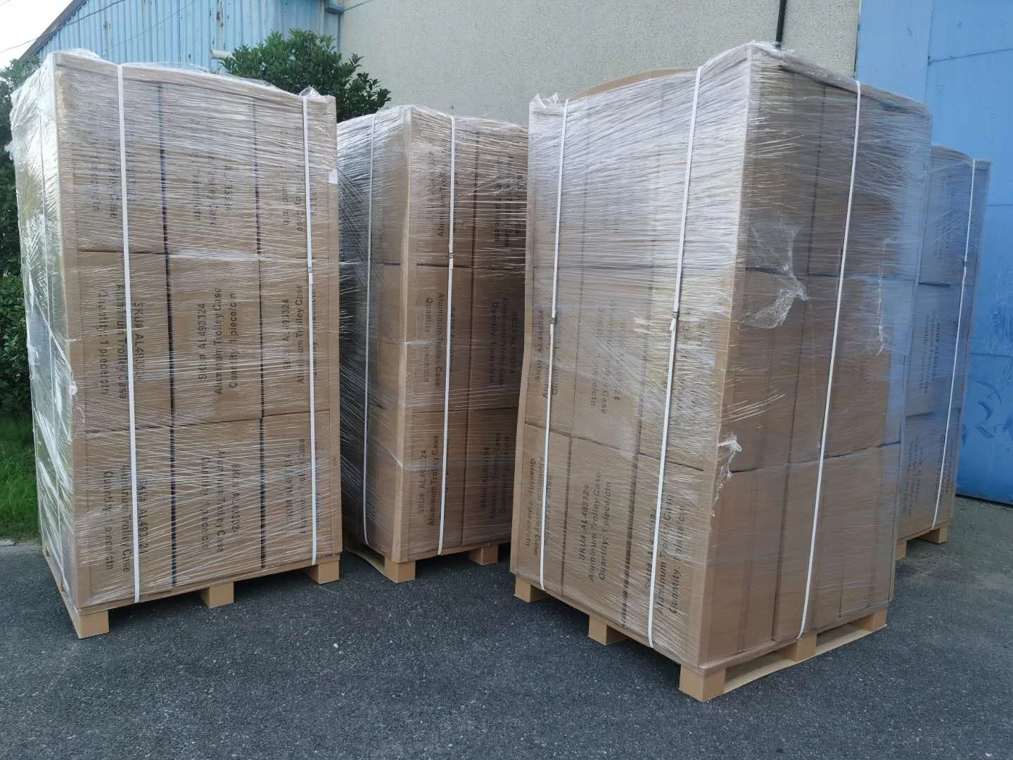 
Household Workshop Repair Hand Trolley Aluminum Tool Case with Wheels 