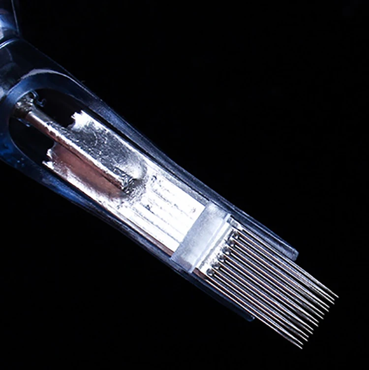 High quality soft film premium needle tattoo syringe and standard needles for tattoo eyeliner eyebrow lips permanent makeup