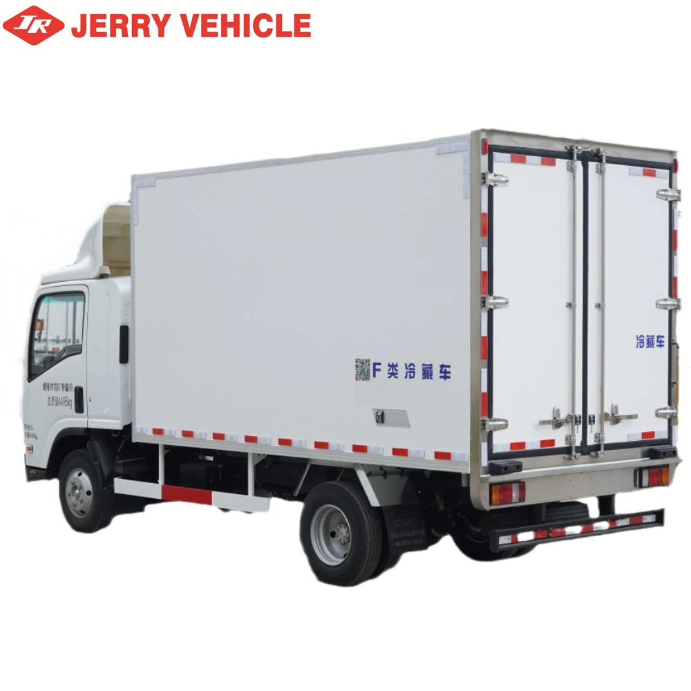 Isuzu 4.2m Refrigerated Truck 4x2 3T 4T 5T Japan Refrigerator Cargo Van Trucks
