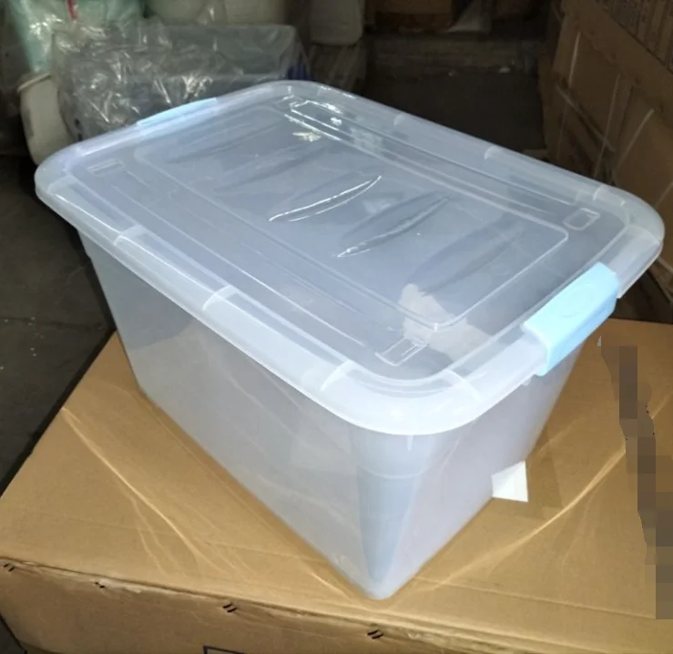 Hot sale 70 litre plastic storage box store box plastic