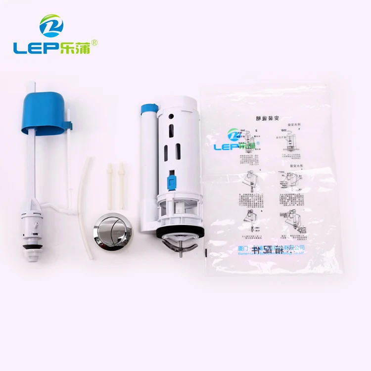 Dual-flush toilet tank fittings ABS flush valve