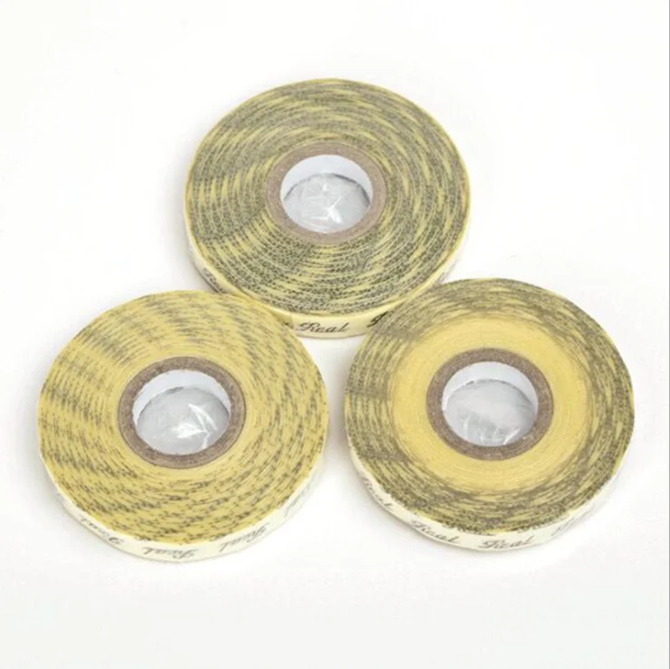 
Non-marking human hair extension letter double Sided Wig Tape malt glue 1.0*36 yards wig human hair wigs PU hair extension tools 