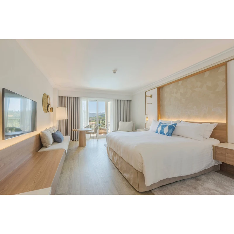 Marriott US Hotel Bedroom Sets China Factory Custom Made Hotel Project Furniture