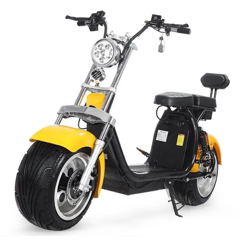 Wuxi Powerful Eec coc  Certificate 2 Wheel Adult Electric Scooter Leadway Citycoco