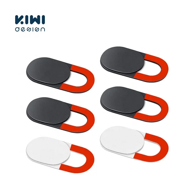 KIWI design Webcam Cover  6 Pack Laptop Camera Cover Slide Ultra Thin with Clean Cloth for Laptop, PC, Macbook, iMac