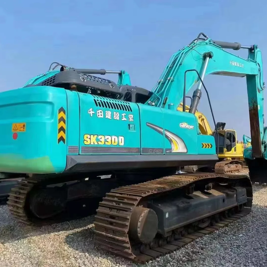 Хорошее состояние Землеройная техника kobelco sk330 дешевая цена экскаватор б/у для продажи