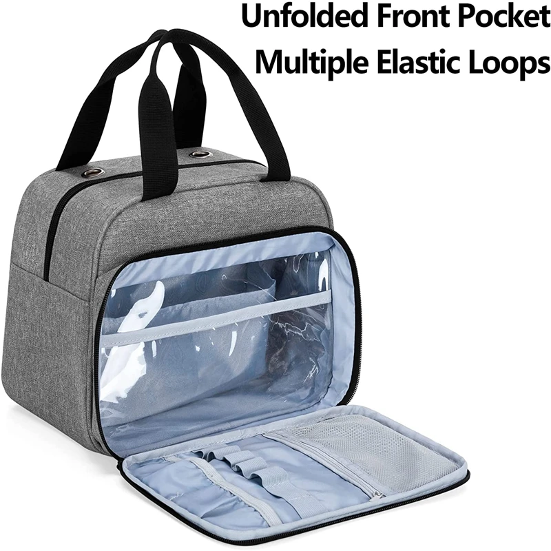 Waterproof Travel Portable Crochet Knitted Tote Yarn Bag Large Capacity Knitting Organizer Yarn Storage Bag