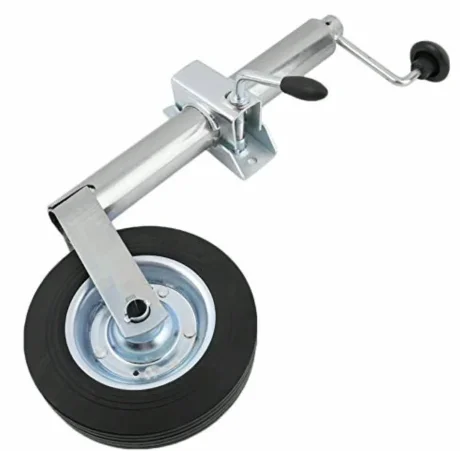 Traler Jack Stand with Rubber Wheel Trailer Jack Jockey Wheel
