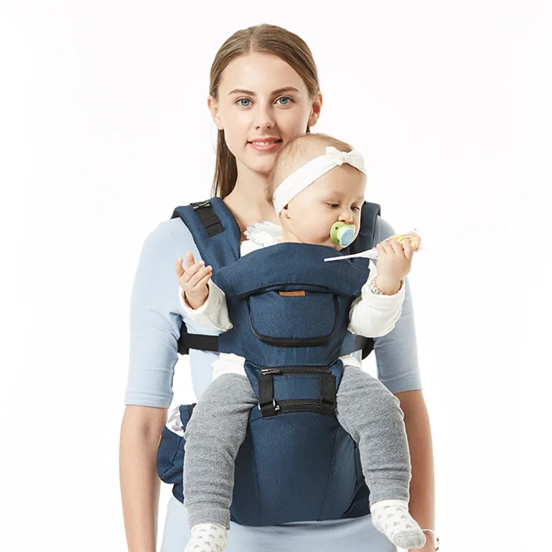 Ergonomic Baby Carrier 360 All Carrying Positions for Dad and Mom and Baby Sling Wrap Baby Carrier Band