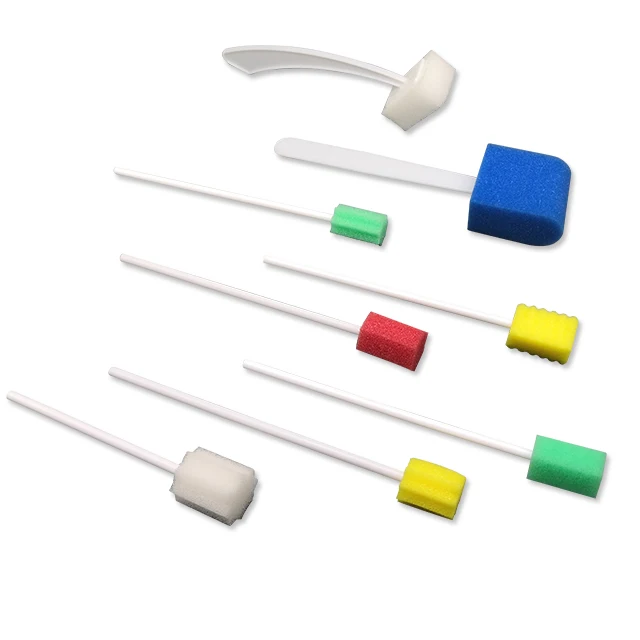 Factory Wholesale Disposable Medical Sterile Sponge Cleaning Oral Care Swab