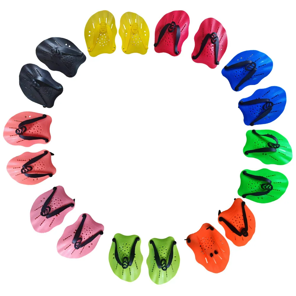 Swimming fins  paddle palms for children and adults freestyle arm training with professional swimming fins and paddling palms