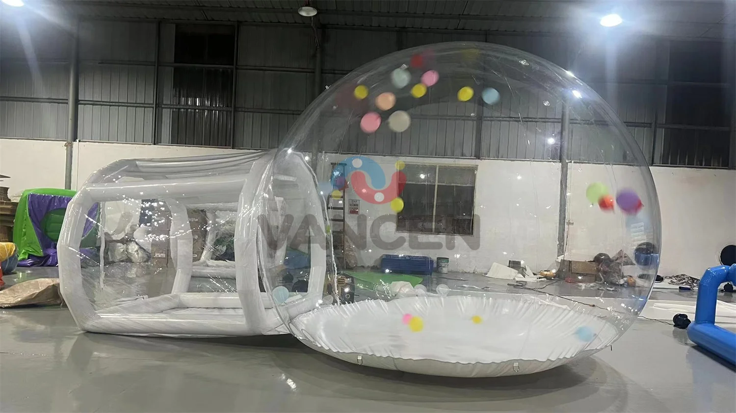 Kids Party Balloons Fun House Giant Clear Inflatable Crystal Igloo Dome Bubble Tent Transparent Inflatable Bubble Balloons House