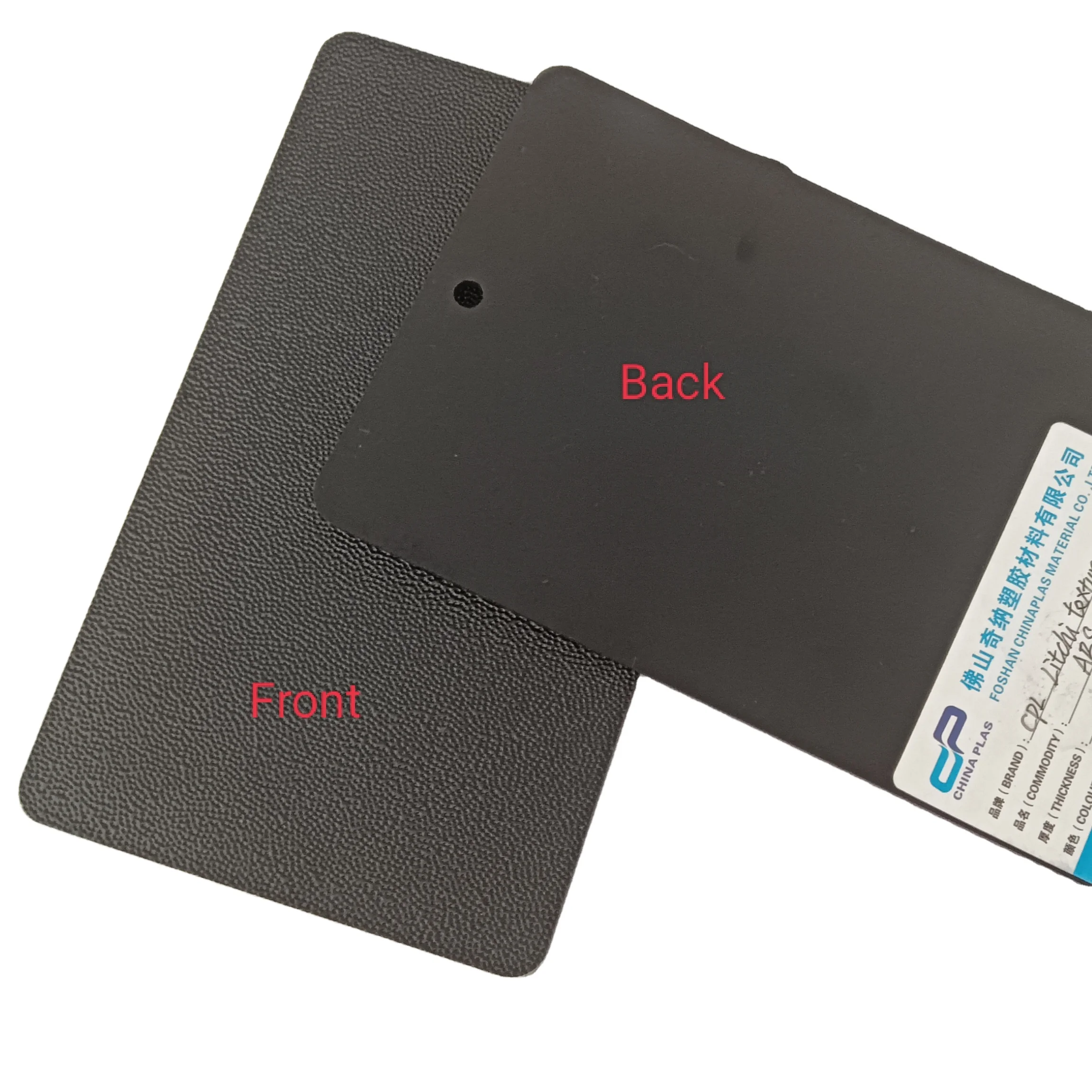 Wholesale 0.25mm - 7mm Thickness Auto Coarse ZR Fine ABS Textured Plastic Sheet