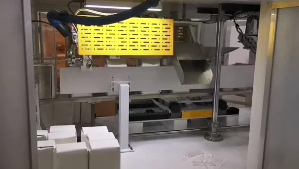 Low Cost Small Salt Packing Machine 20-30 Bags/min Salt Filling Machine Paper Bag Glue Filling Machine