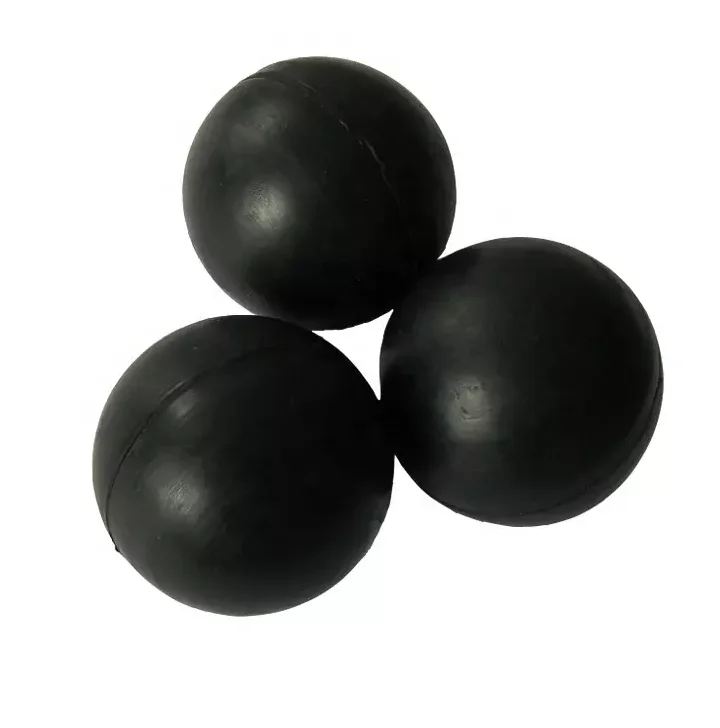 Manufacturer Customized Molding 75mm 60mm 63mm 50mm Rubber massage Ball with hole