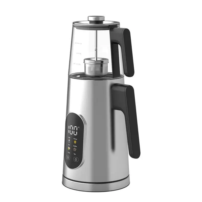 Hotsy Electrical Water Kettles Retro 110V Glass 1L+1.7L Electric Kettle Keeps Warm Electric Kettle Parts Heating Element
