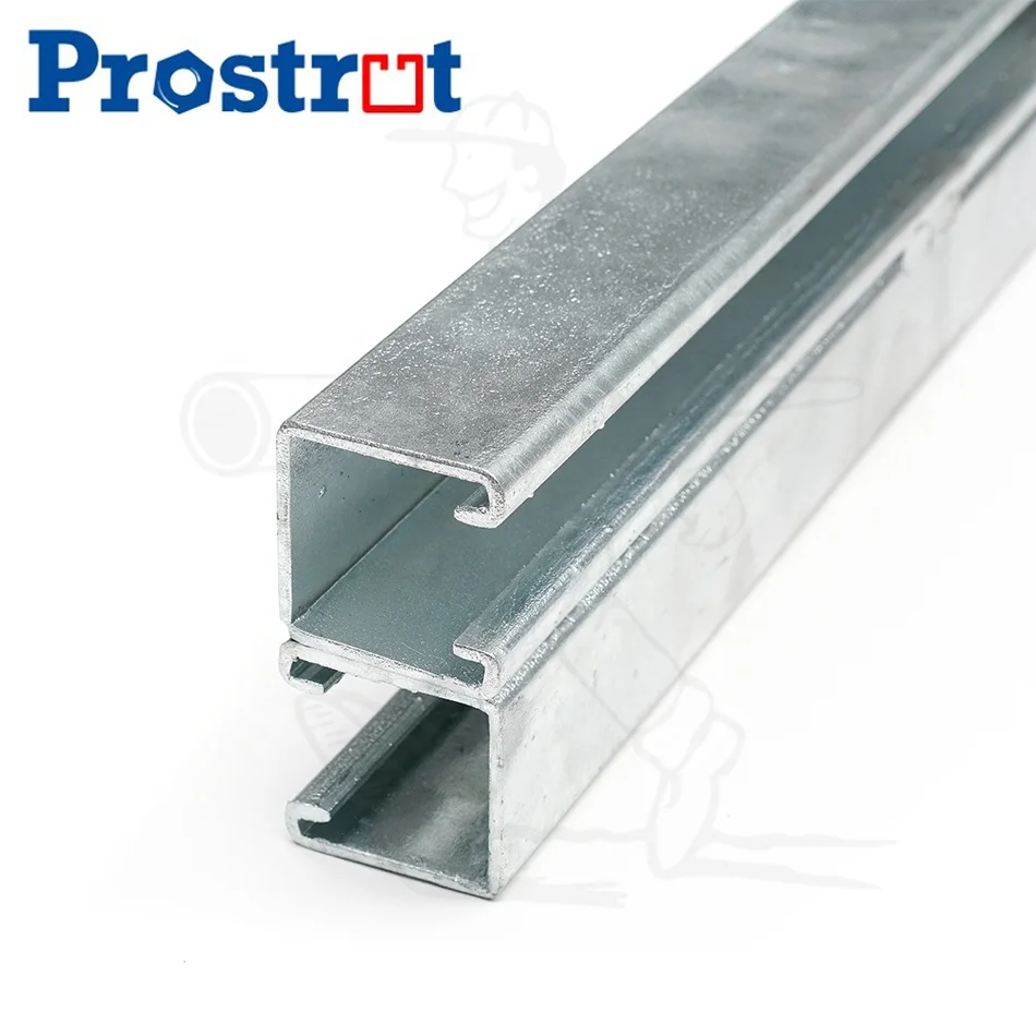 HDG Unistrut к спине канал 3-1/4 дюймовые комбинированные стойки
