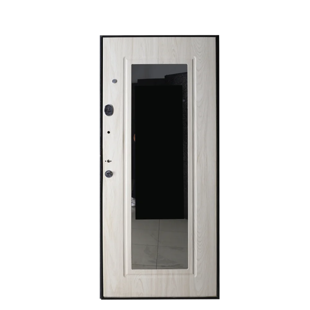 Customization Iron Gate Steel Security Portes Entrance Anti-Theft Exterior Safety Doors Security Steel Door for Home