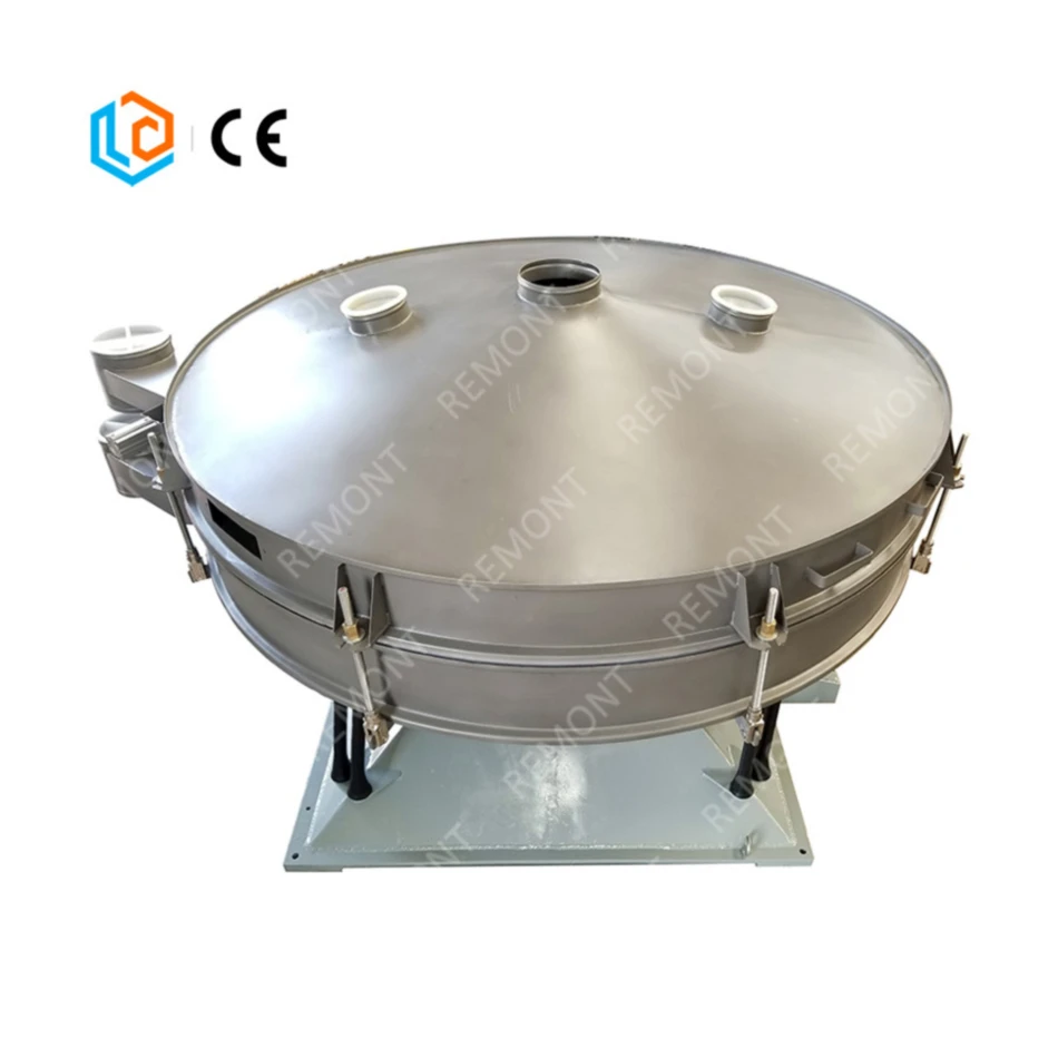 New Trend Reliable Food Grade Round Tumbler Vibration Sieve Sifter for Rice Corn