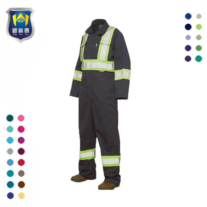 100% хлопковая униформа для строительных рабочих, белые комбинезоны художника