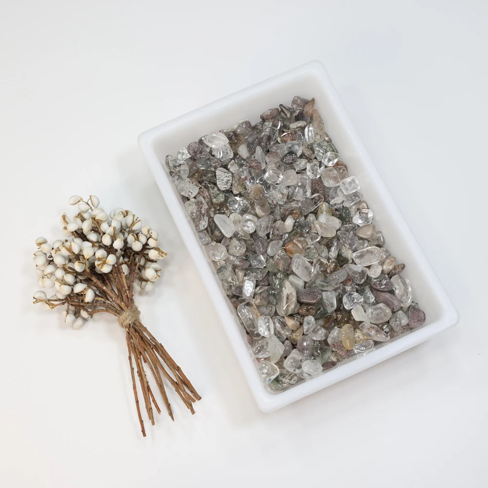 Натуральные камни с камнями кристаллами Оптовая кувыркается полированные натуральные камни Золотой сад кварцевые и сушить в стиральной машине для исцеления