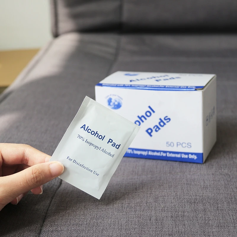 Factory Customized hot selling cheap price sterile alcohol prep pads