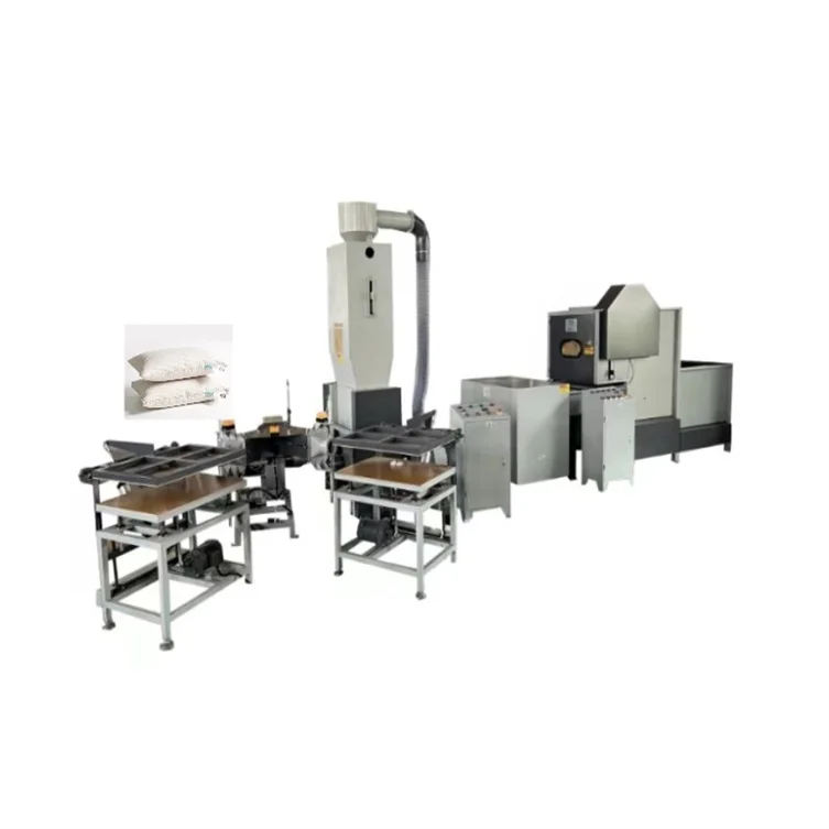 Semi-Automatic 11.45kw Fiber Pillow Cushion Making Filling Machine with CE