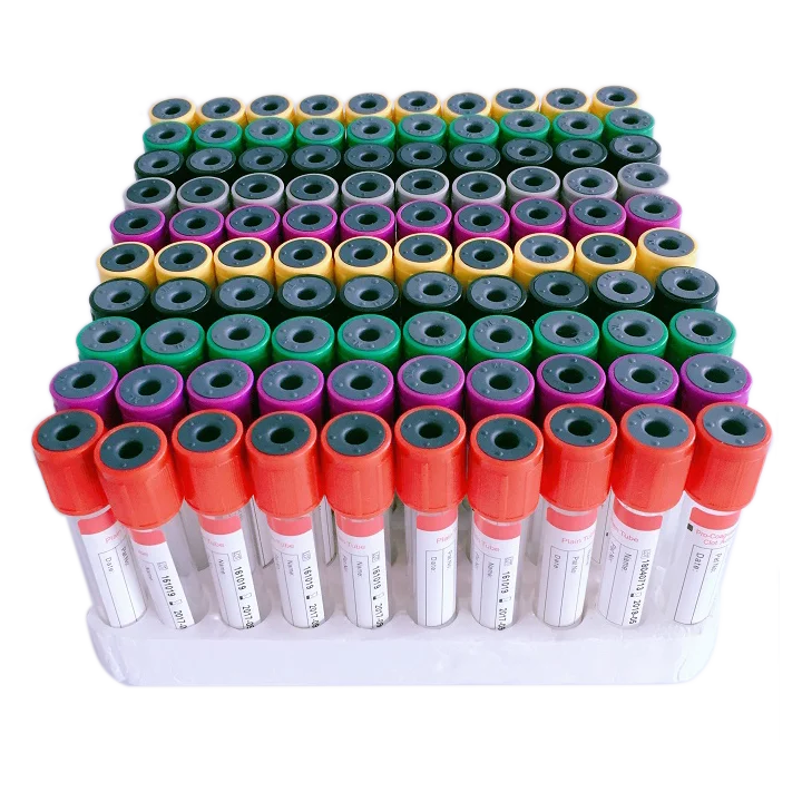 Manufacturer Coagulant Blood Collection Vacuum Tube Disposable