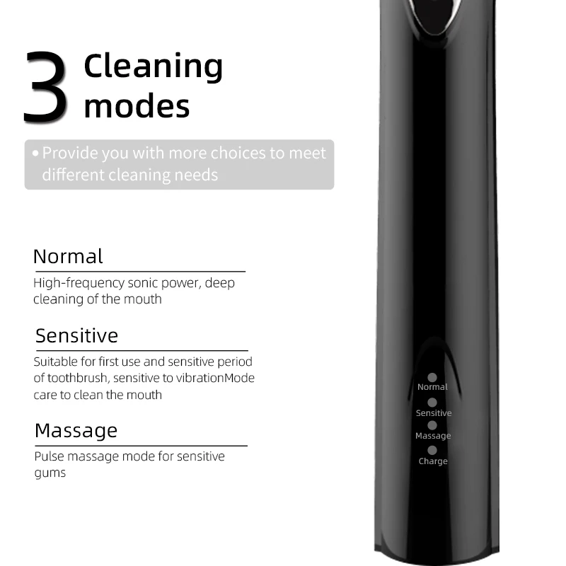 Sound Wave Toothbrush Sonic Electric Tooth Cure Toothbrush Gums Massage Brush