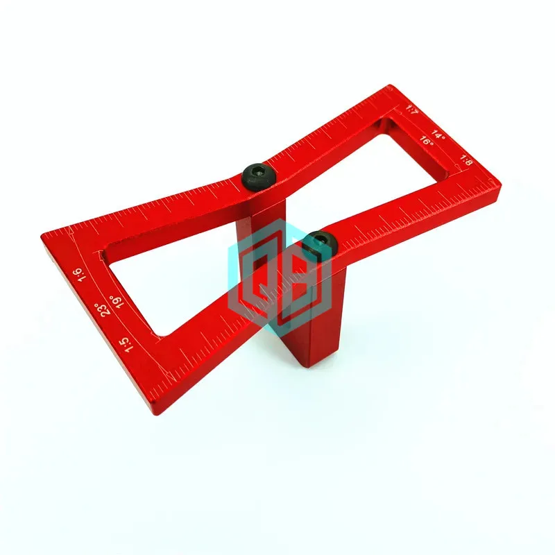 Customizable 1:5-1:6 1:7-1:8 Aluminum Alloy Dovetail Marker Jig Guide Scale Template Durable Wood Working Joints OEM Tools