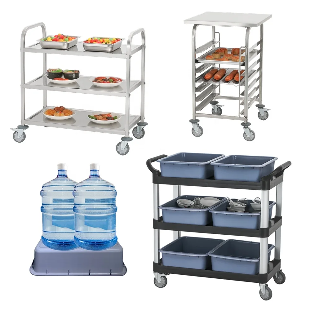Hotel Equipment Kitchen Bread Cooling Baking Tray Sheet Pan Rack Gastronorm GN Pan Bakery Trolley Rack Trolley