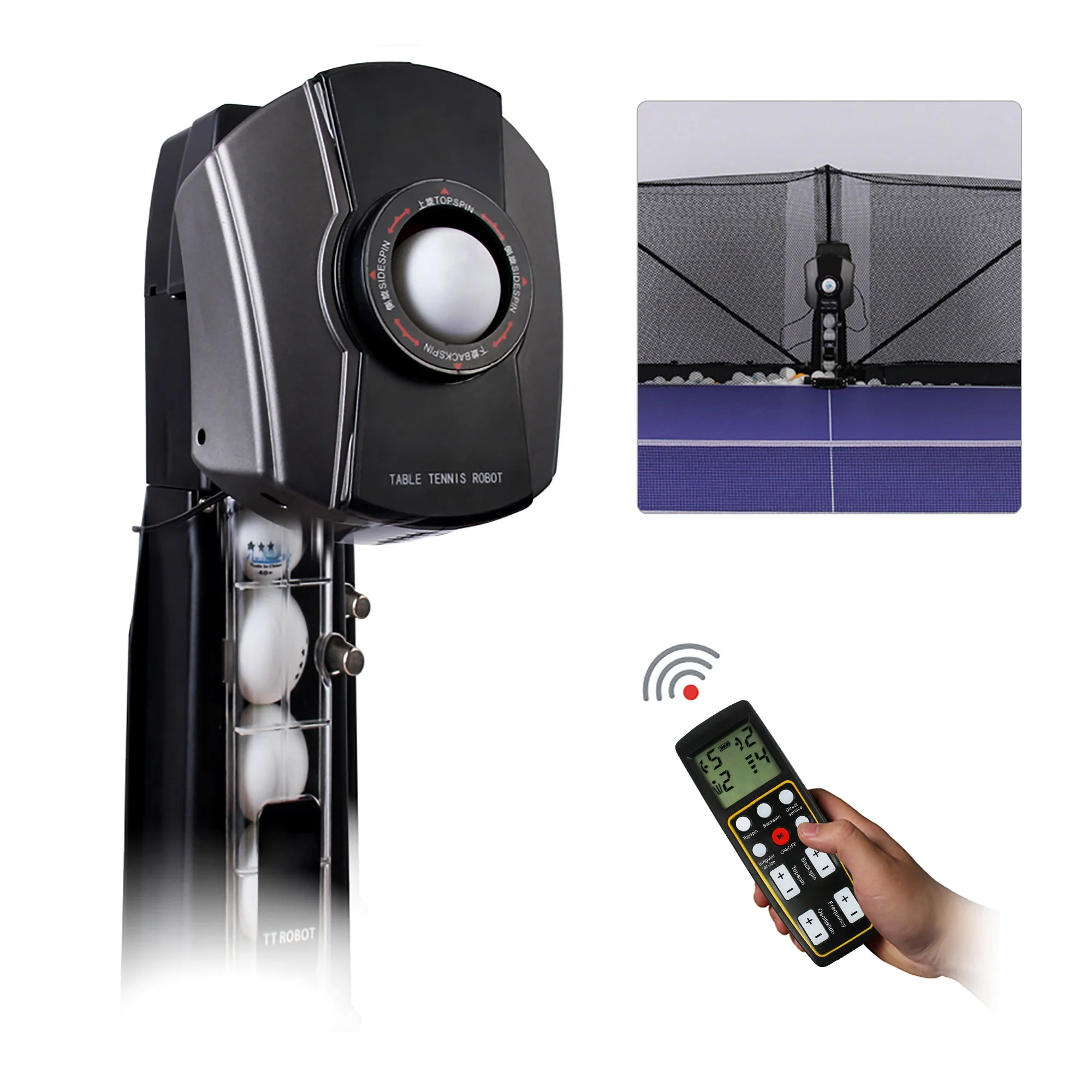 Table Tennis Ball Machine Home Professional Single-Person Table Tennis Automatic Ball Collecting And Serving Machine