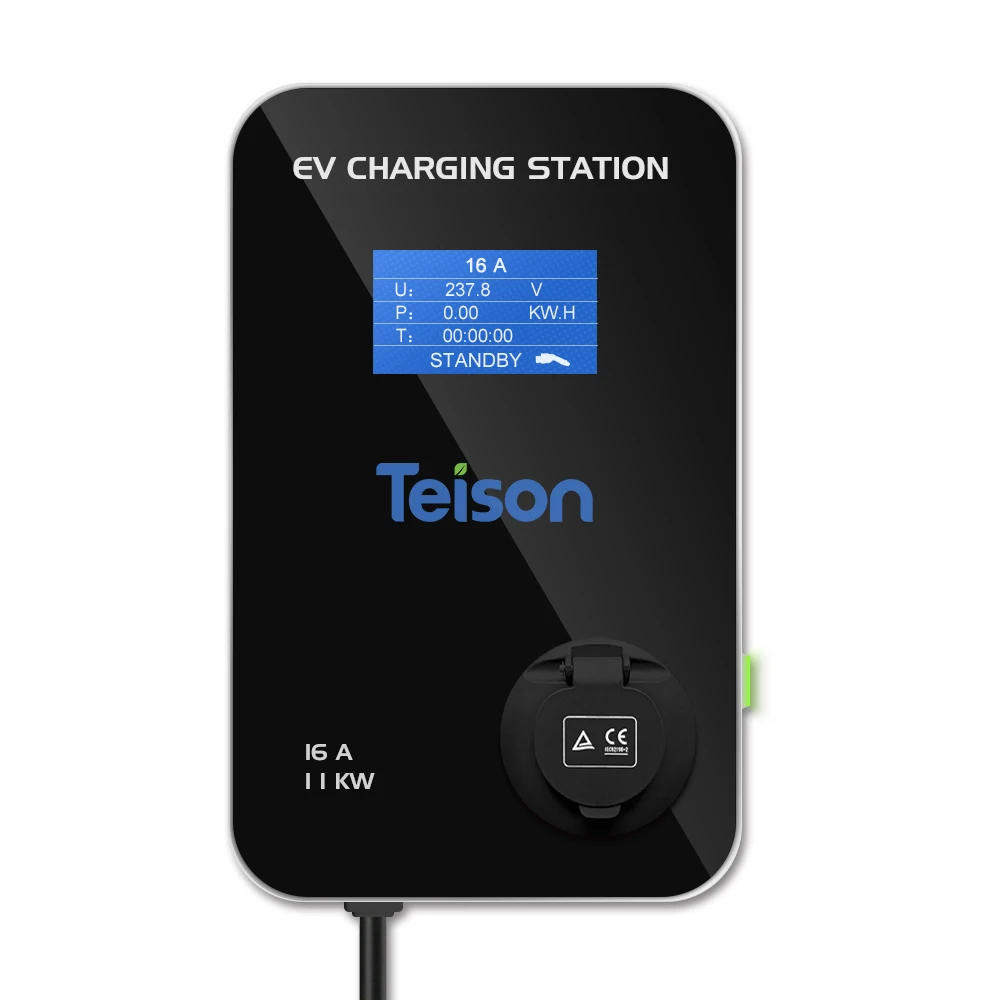Wallbox зарядная станция розетка ev сетевого зарядного устройства для домашнего пользования 11kw