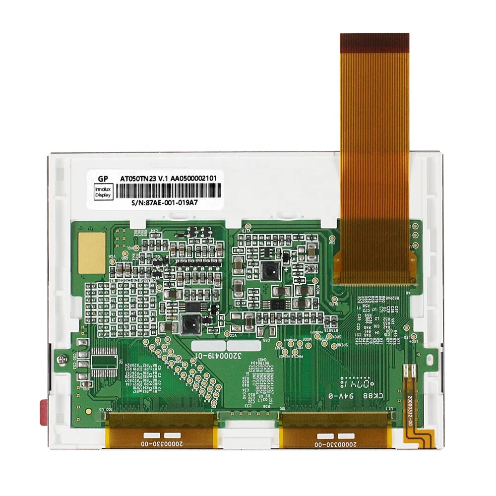 Original 5 inch 640x480 Innolux AT050TN23 V.1 Brightness 350 RGB 40 Pins FPC interface LCD module for Digital photo Frame