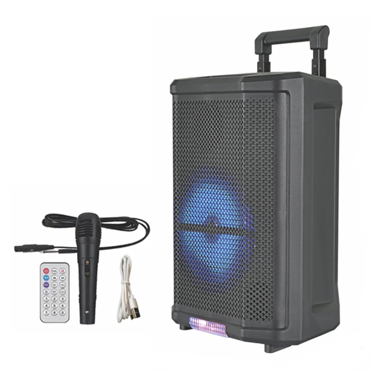 Outdoor Portable 8 inch DJ Heavy Bass RGB light J B L Style Bluetooth speaker wireless parlante bocinas sound speaker
