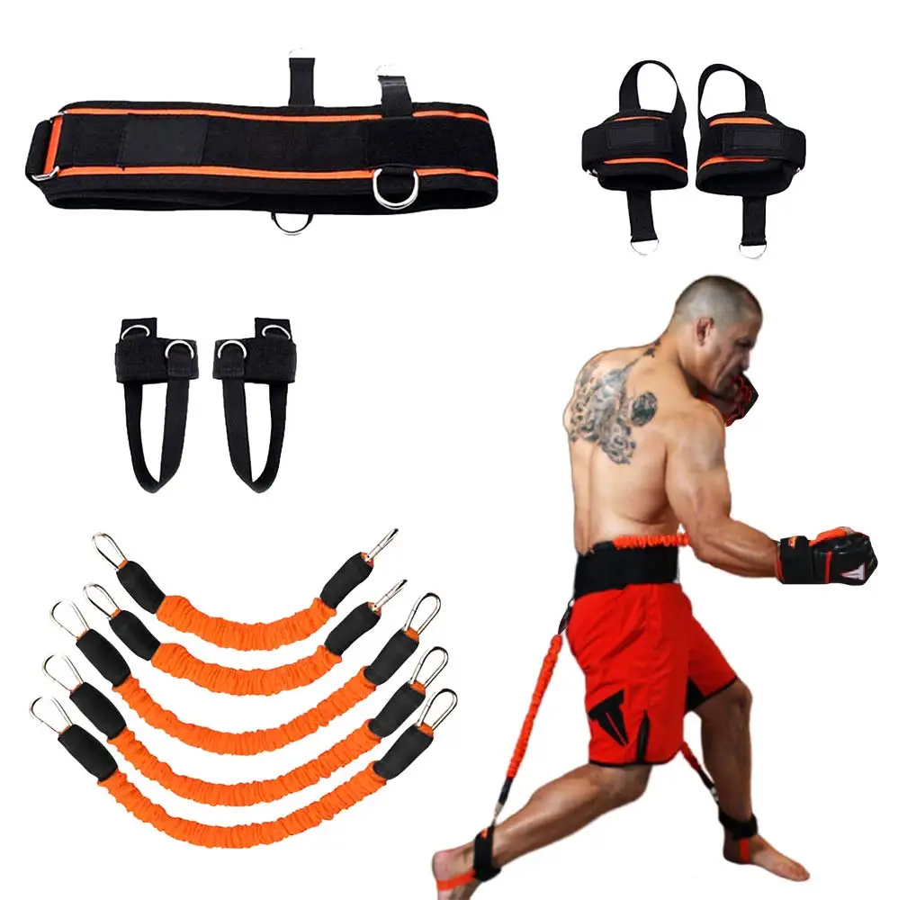 
High Quality Popular Body Building Gym Fitness Exercise Boxing Resistance Sport Equipment Training Set 
