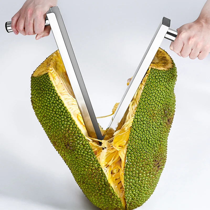 Jackfruit Cutting Machine Core Remover Tool 304 Stainless Steel Manual Jackfruit Opener Jack Fruit Cutter