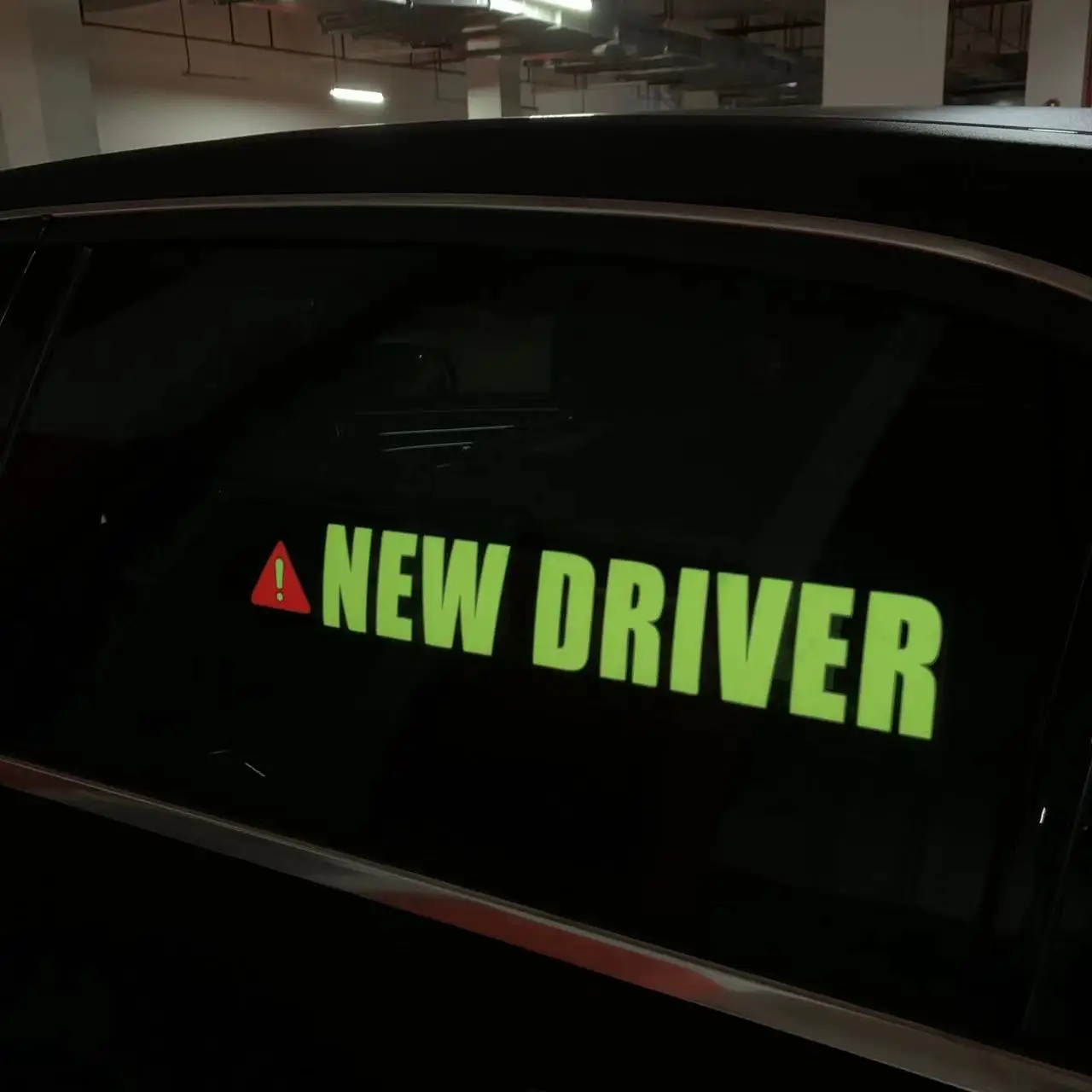 High Quality JDM EL Light up Electroluminescent Car LED Stickers UV Printed Window & Windshield Glow Panel for Home Decoration