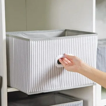 RU Foldable Wardrobe Storage Box Bras Socks Underwear Organizer Cotton Linen Bedroom Clothes Quilt Sorting Desktop Storage