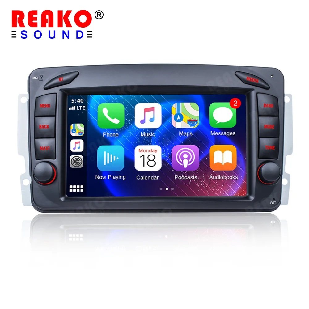 7' Touch Screen Android Car Radio For Mercedes Benz Class CLK W209 W203 W208 W463 2+64GB Carplay Navigation Stereo