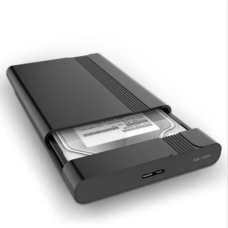 DP 2.5Inch Transparent usb3.0 to SATA  Drive enclosure external SSD HDD Box case support  5Gbps 2TB Hard Disk