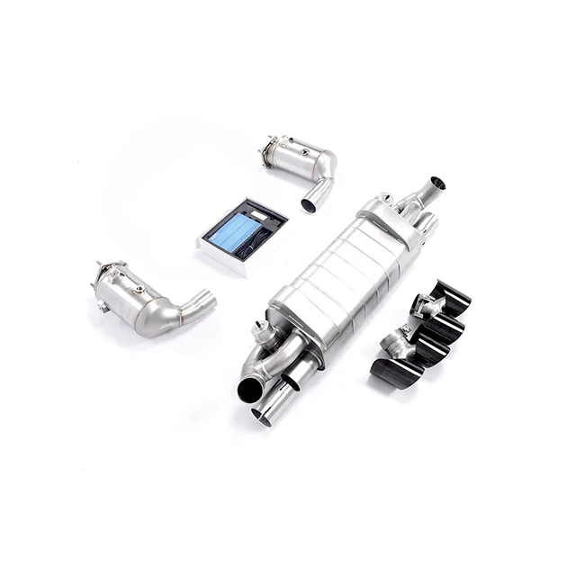 Stainless Steel Car Muffler Exhaust System Exhaust Valvetronic Catback For Porsche Macan 2.0 Exhaust Manifold 2014-2018