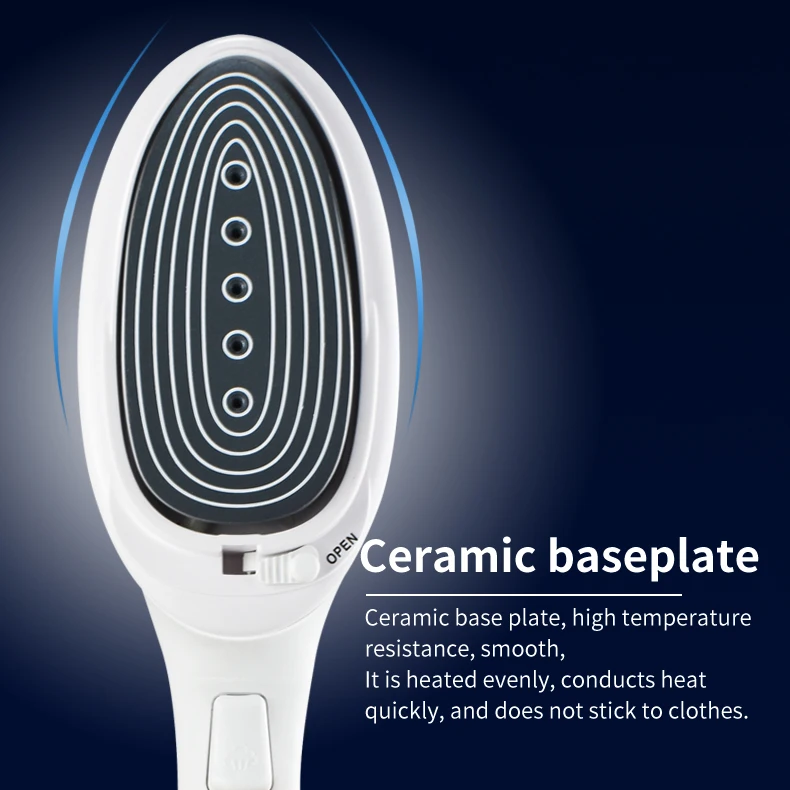 800W steam ironing machine with large steam capacity Handheld Travel Garment Steamer Clothes 2 IN 1 Electric Iron