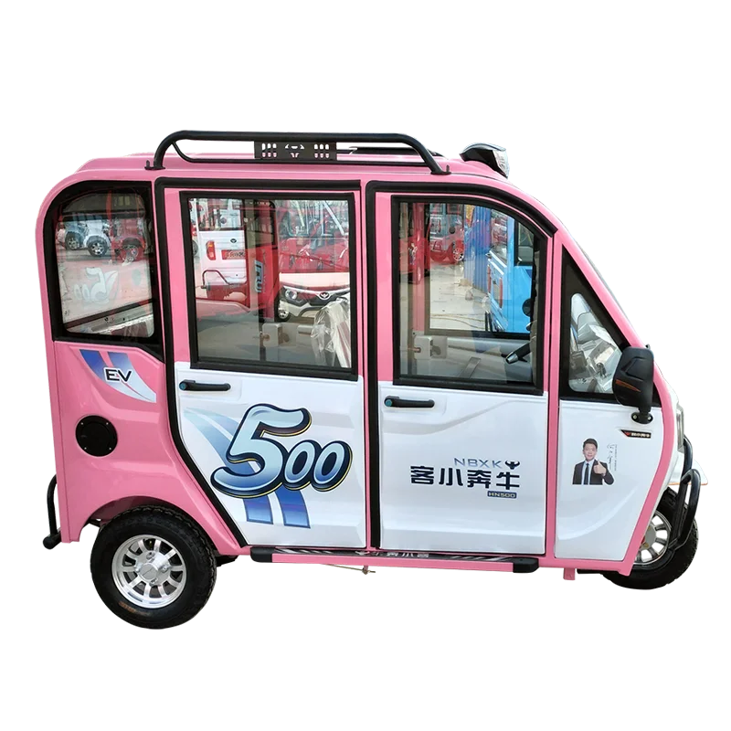 EEC certificated 3 wheel tricycle adults electric mobility scooter strong power delivery electric tricycle for adults solar