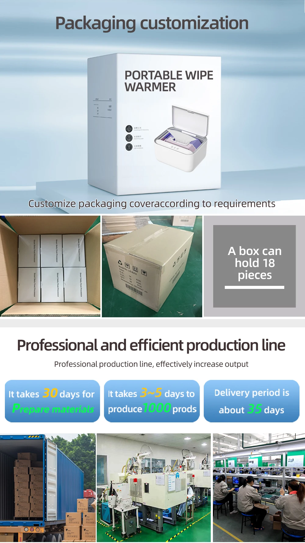 Factory Baby Wipe Warmer Amaz0n Hot Sale OEM RTS Wet Wipes Heater Wet Tissue Warmer