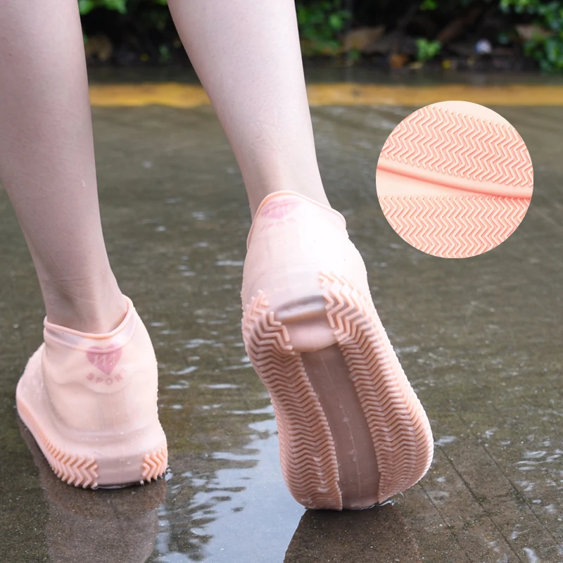 
Custom Outdoor Rain Boots Waterproof Silicone Protective Sock Sterile Shoe Covers For Kids/Women/Men  (62299788082)